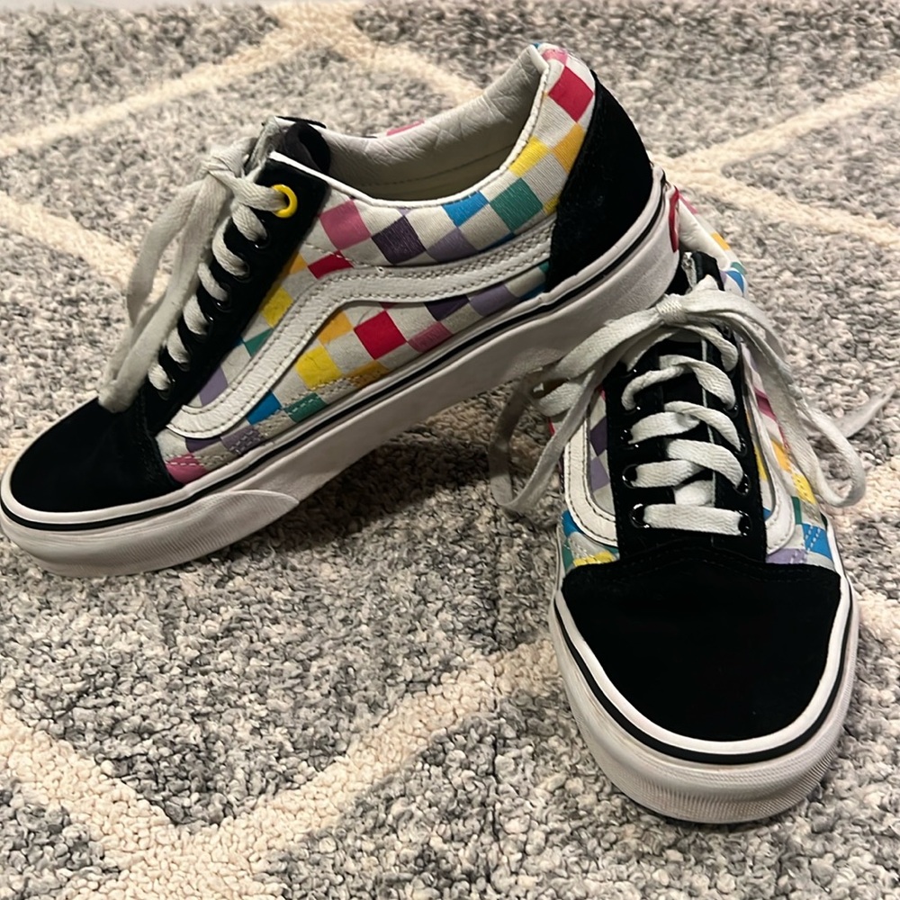 Vans Multicolor Checkered Sneakers